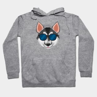 Dog with Glasses Hoodie